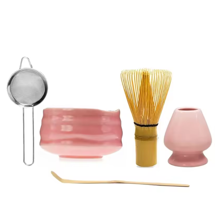 Pink Ceramic Matcha Kit